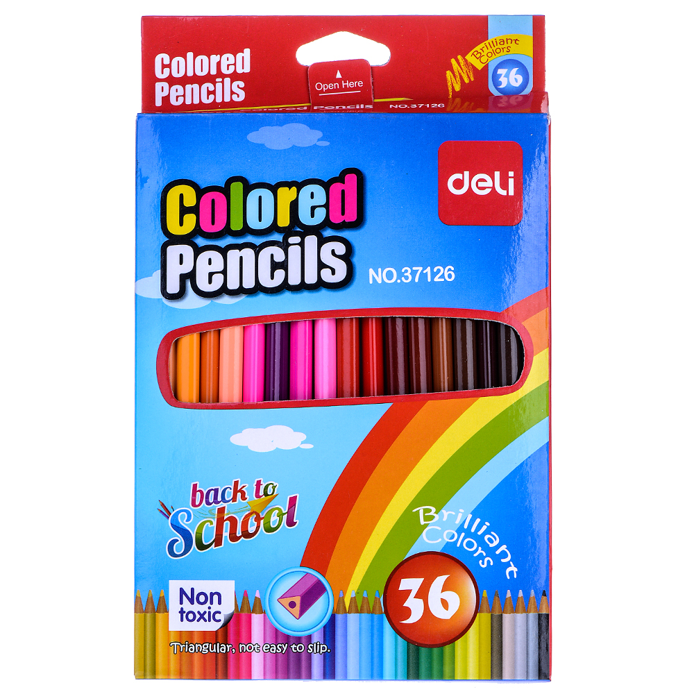 Bút chì 36 màu deli